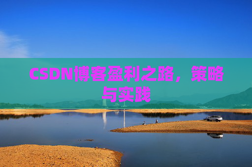 CSDN博客盈利之路，策略与实践